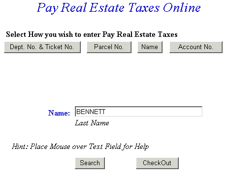 Pay another real estate ticket example